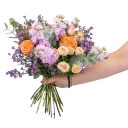 Bouquet of Ecuadorian and spray roses